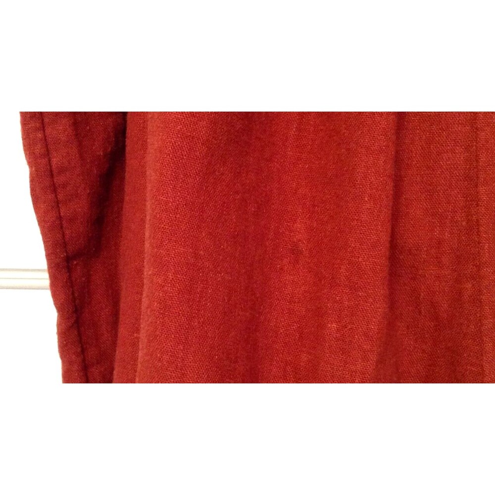 Old Navy Romper Wn 2XLT Rust Orange Short Overalls Back Smocking Pockets Travel - Picture 10 of 13